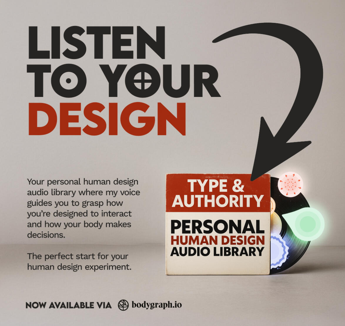 Personal Human Design Audio Library - Type & Authority Listen to your Design
